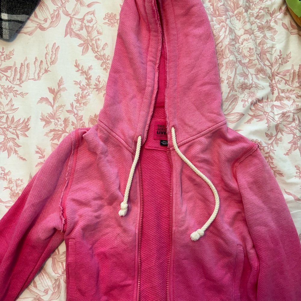 Pink Hoodie Jacket